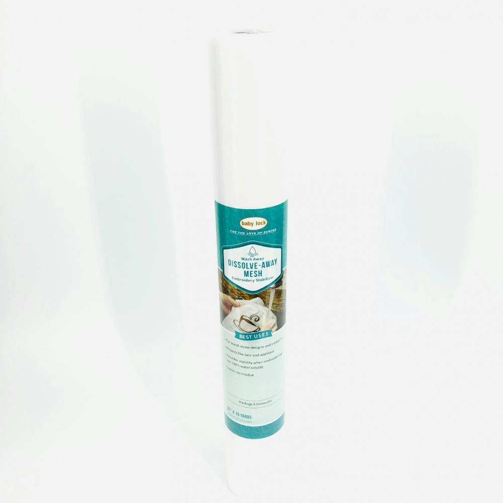 Baby Lock Dissolve-Away Mesh Backing 10yd x 20
