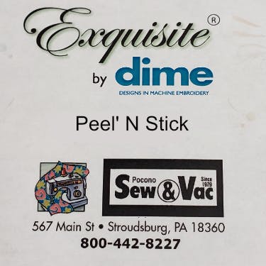 Exquisite Peel N Stick Stabilizer 19 1/2