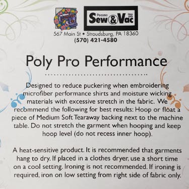 Exquisite Poly Pro Performance Stabilizer 9