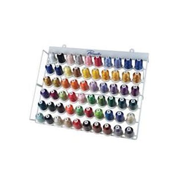 Brother 63 Spool Embroidery Thread Set with Storage Rack - FREE Shipping  over $49.99 - Pocono Sew & Vac