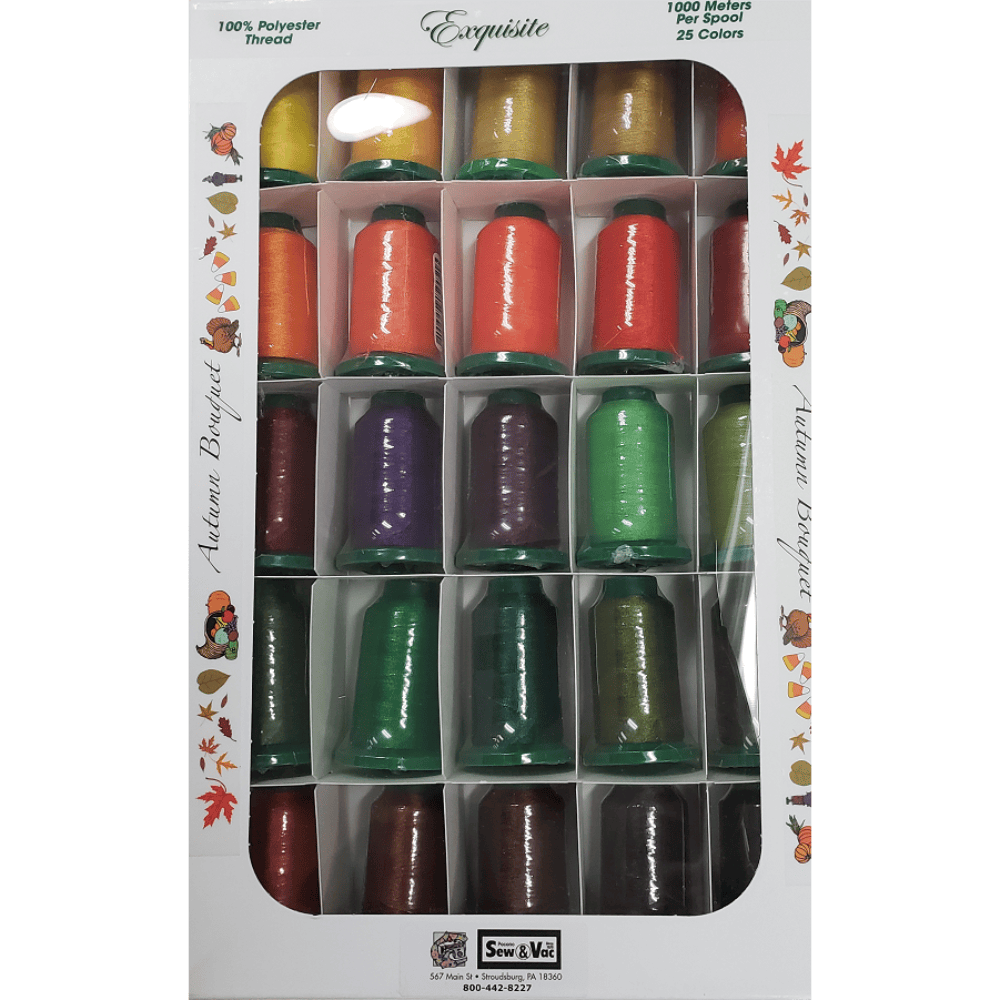 Exquisite Autumn Bouquet Thread Collection