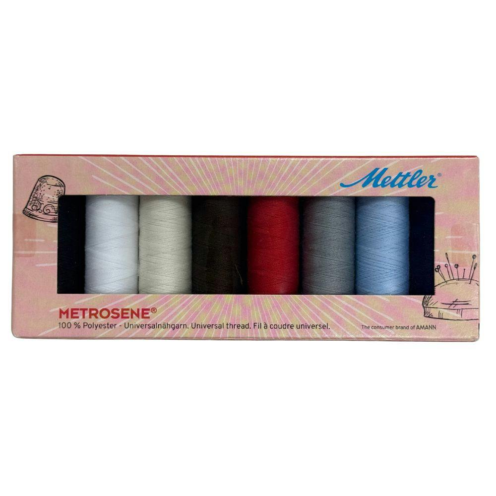 Mettler-Metrosene 100% Polyester 8 Thread Gift Pack