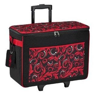 rolling tote bag luggage