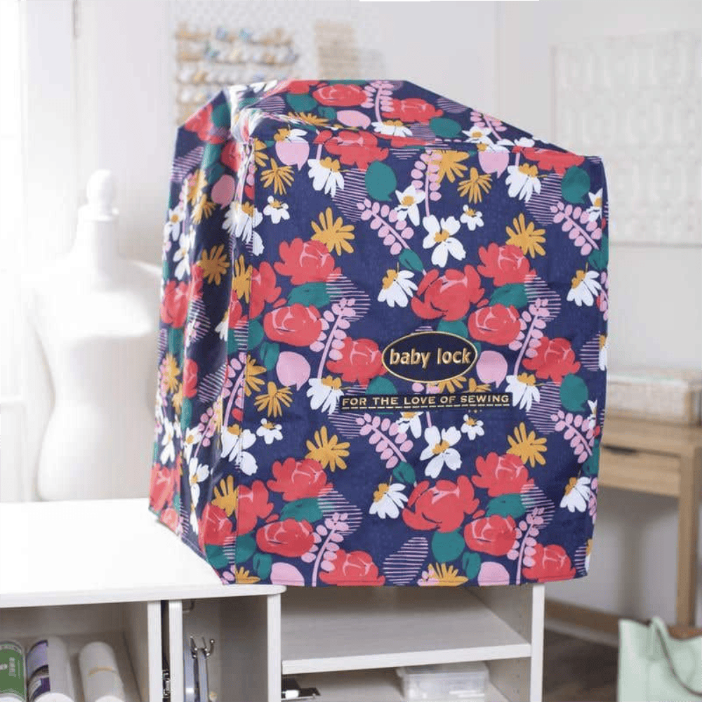 Baby Lock 6 Needle Slip Cover - Floral