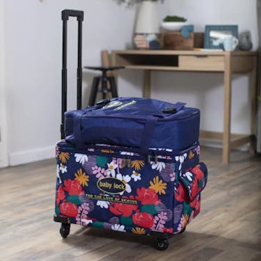 Baby Lock Large Machine Trolley Set Limited Edition Floral