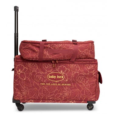 Baby Lock Extra Large Machine Trolley Set Limited Edition <br> Maroon Rose