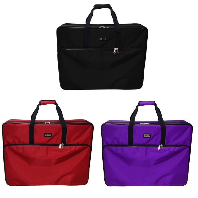 Case Tote Storage Choose from 4 Colors Tutto 28" Embroidery Project Bag